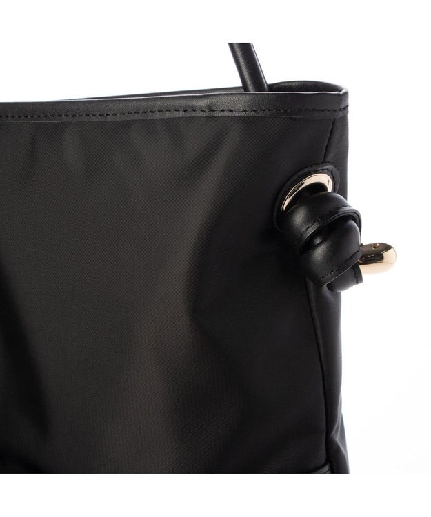 UNBILLION ペルケ perche / 1本手結びナイロントートバッグ ブラック