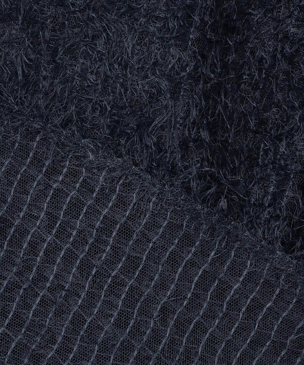 #Newans フィラッフィパフスリーブプラウス ネイビー