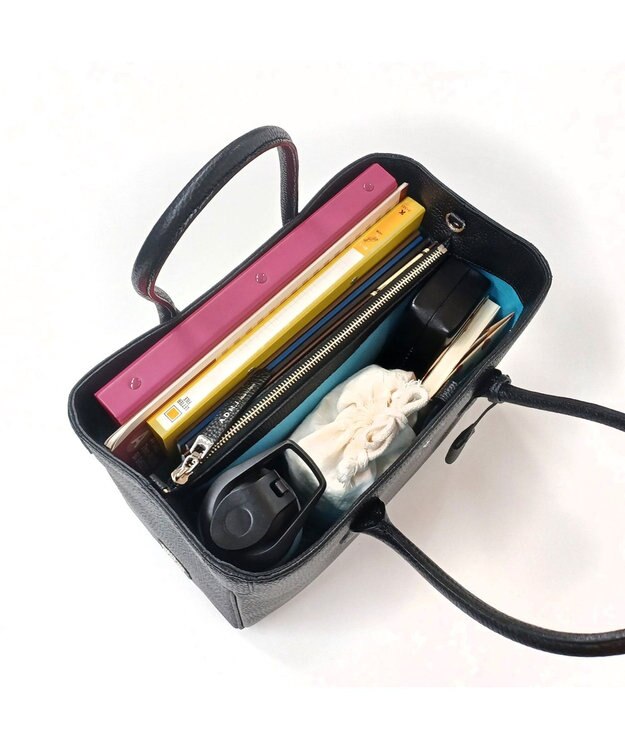 A.D.M.J. 【A4収納可】牛革 トートバッグ 32cm※SILVER金具 SHIKKOKU