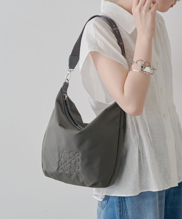 russet コーデュラナイロン2WAYショルダーバッグ(CE-1681) Gray