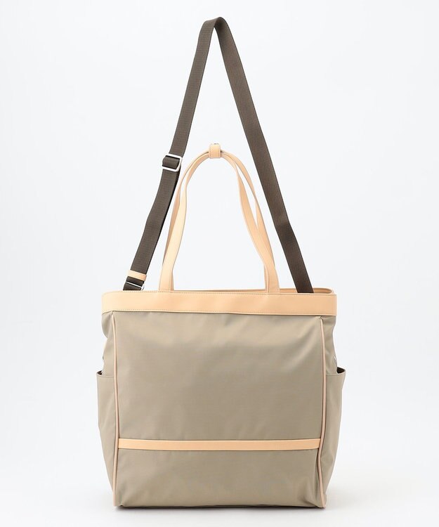 Y'SACCS トラベル ホライズン2WAYトート ベージュ