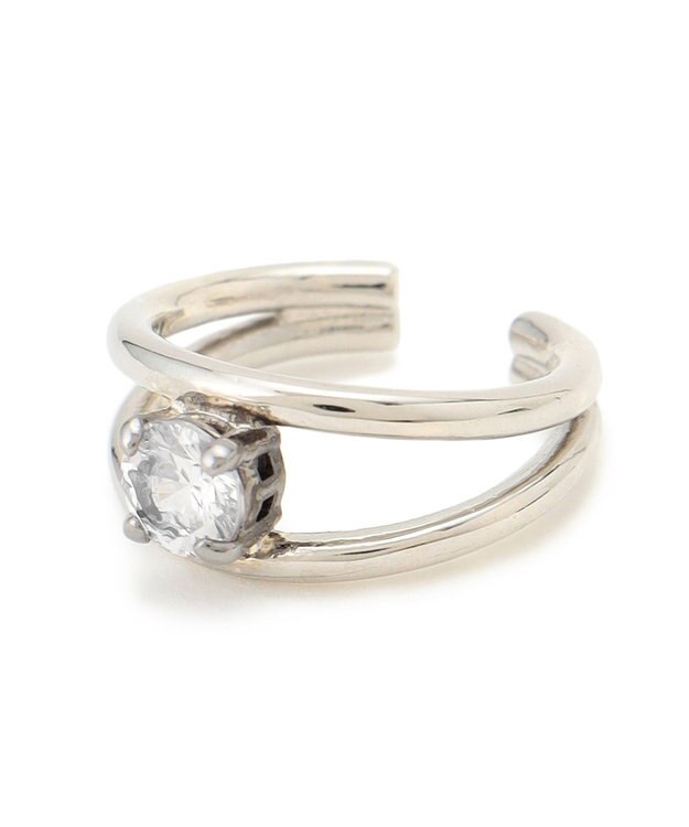 23区 ビジュー イヤーカフ シルバー系