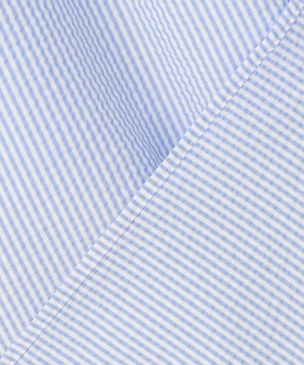 J.PRESS MEN 新色追加【 高通気性 / 軽量 / ノンアイロン / 撥水】【BEAT HEAT SYSTEM】半袖シャツ / B.D. サックスブルー系1