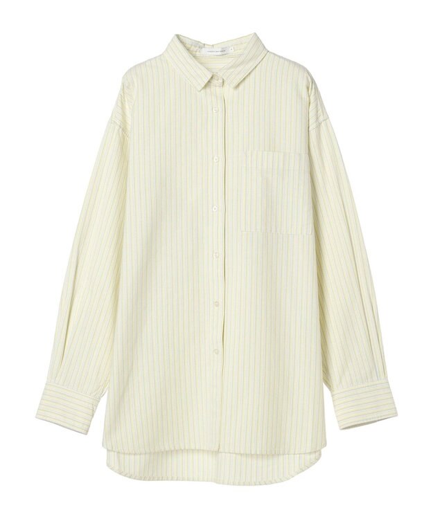 AMERICAN HOLIC Ｄａｉｌｙ！　ＵＶカットオックスシャツ Stripe Yellow