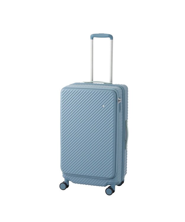 ACE BAGS & LUGGAGE HaNT ココント スーツケース 65L フロントポケット付 05512 ハント ティルタ・ブルー