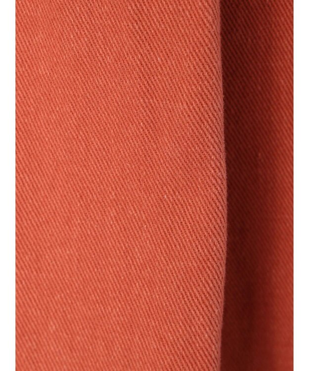 CRAFT STANDARD BOUTIQUE ピグメントツイル　Ｗタックリラックスパンツ Orange