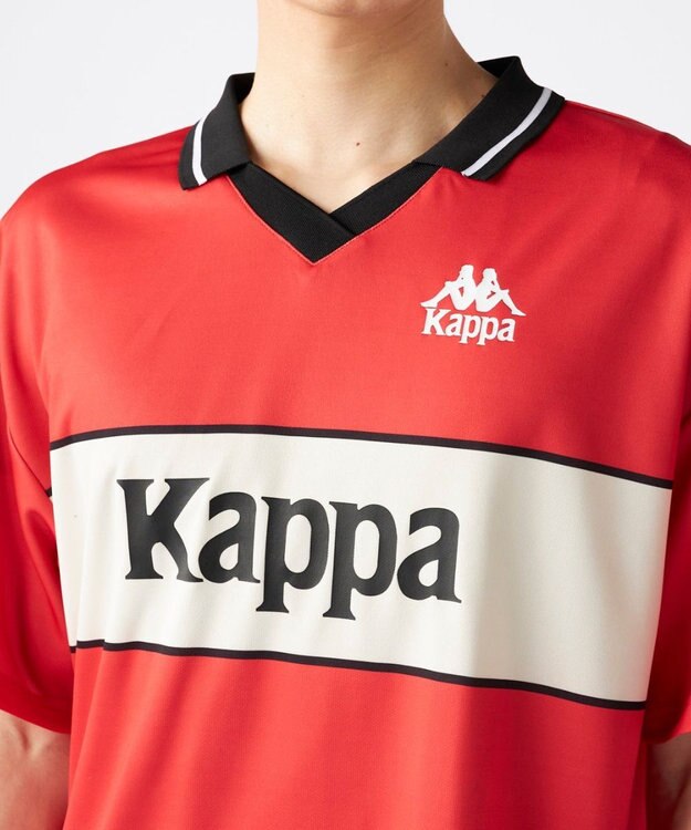 OP／FILA 【Kappa】襟付きゲームシャツ Tシャツ オレンジ
