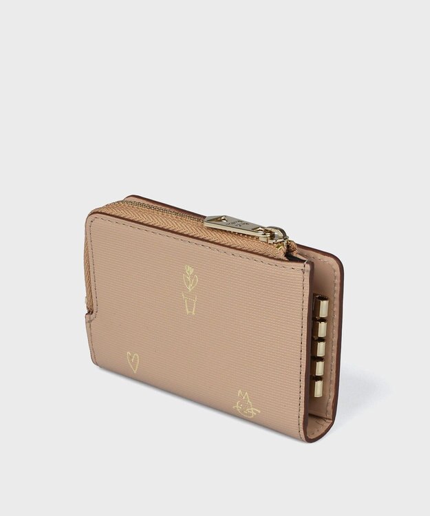 Paul Smith ミックスドゥードゥル キー＆コインケース ベージュ