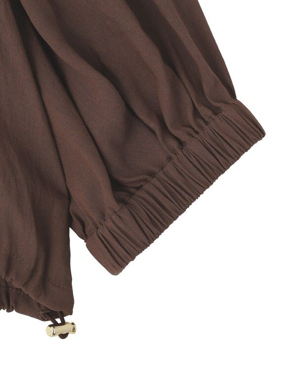 YECCA VECCA ドライタッチシアーブルゾン Brown