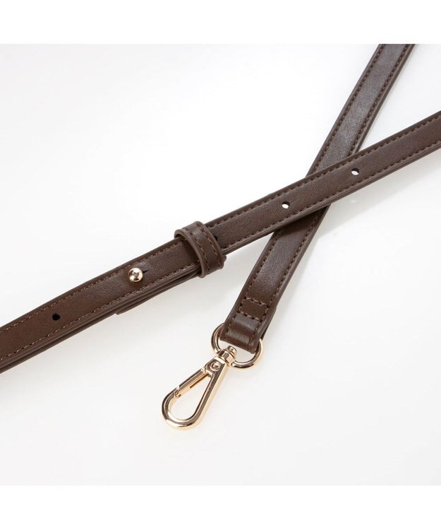 UNBILLION カシュカシュ cachecache / ミンク風フェイクファーノットハンドルバッグ キャメル