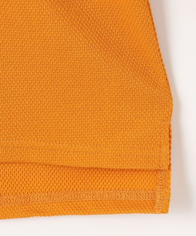 23区GOLF 【MEN】【吸水速乾・UVケア】ハニカムカノコ 長袖ポロシャツ イエロー系