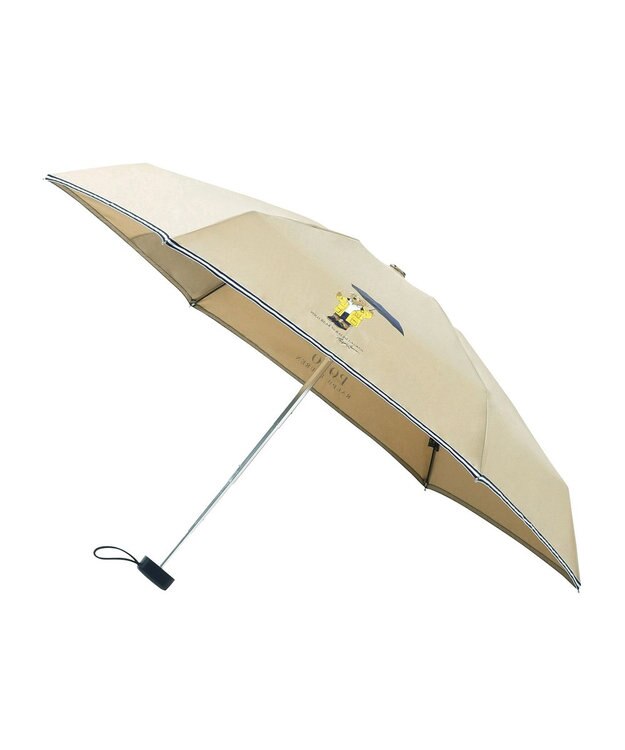 MOONBAT 【ポロベア/コンパクトミニ】POLO RALPH LAUREN（ポロ ラルフローレン） ツイル無地×レインベア ベージュ