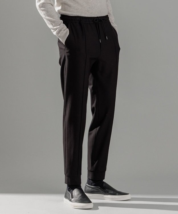 JOSEPH HOMME ソフトサーモストレッチ / JOGGER ブラック系