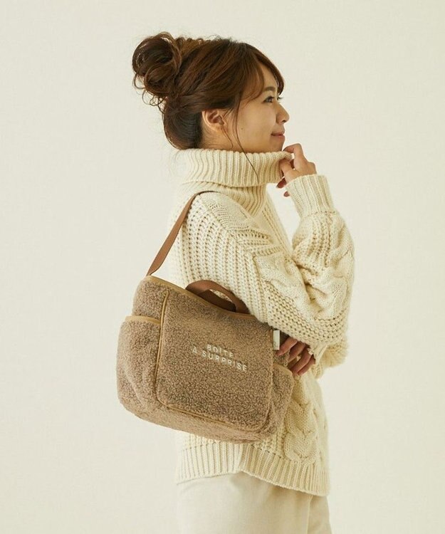 ROOTOTE 1349【モコかわいい】EU.スクエア2WAY.ボア-A