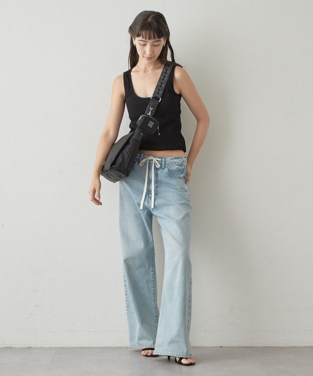 IACUCCI アーゴ ミディアムショルダー NYLON/CERVO ブラック