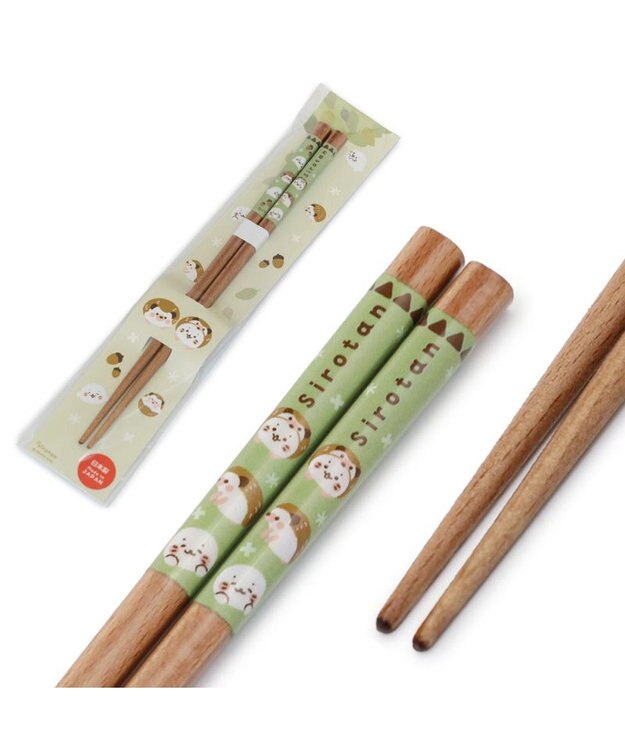 Mother garden しろたん 木製箸 21㎝ 《ハリネズミ》 ハリネズミ