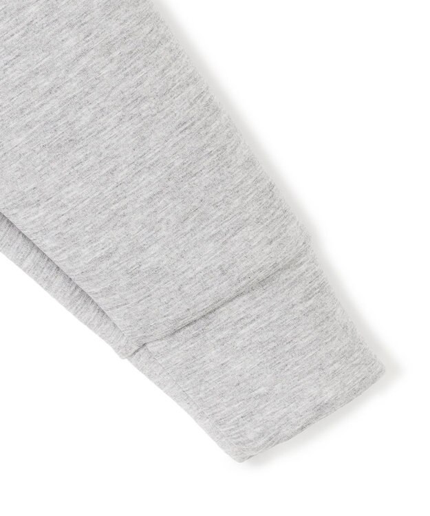 ICB 【WEB限定・洗える】ソフトダンボール フーディ プルオーバー グレー系