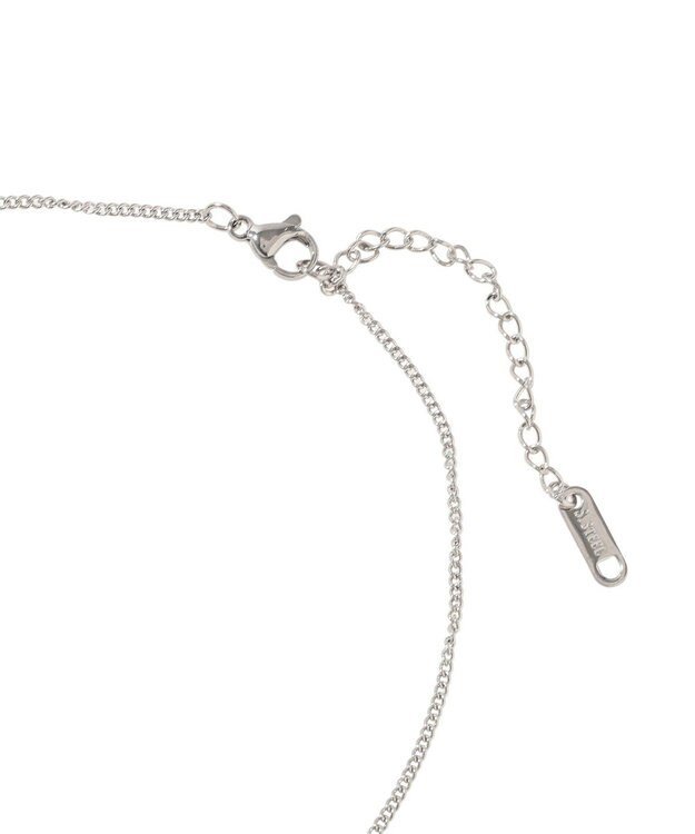 AMERICAN HOLIC 【ステンレス】コイントップスキニーチェーンネックレス Silver