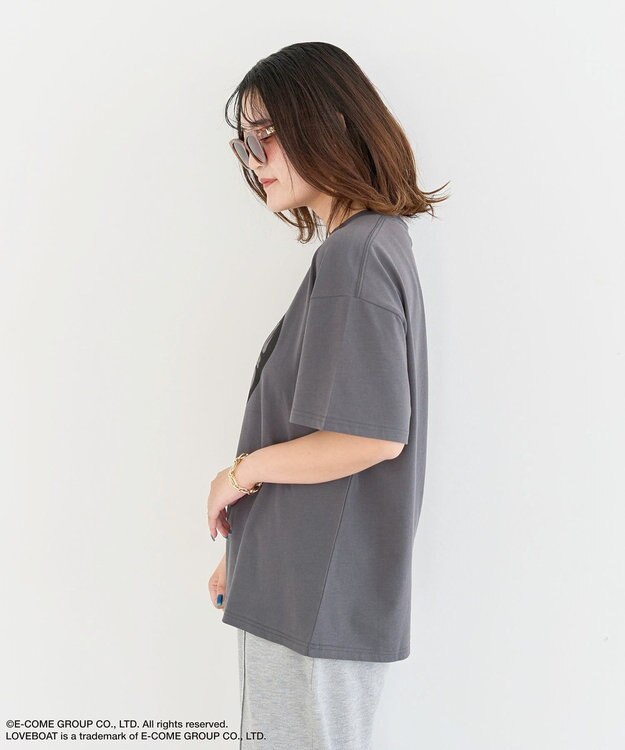 Green Parks ■ＬＯＶＥＢＯＡＴ　ハートロゴｐｔビッグＴＥＥ Charcoal Gray