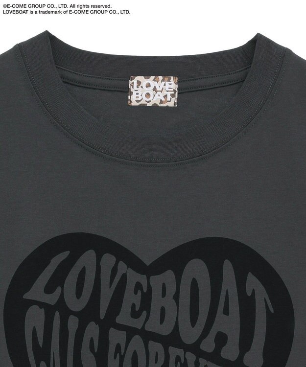 Green Parks ■ＬＯＶＥＢＯＡＴ　ハートロゴｐｔビッグＴＥＥ Charcoal Gray