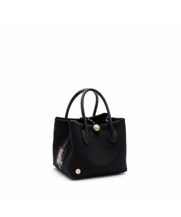 A.D.M.J. 【ファブリック】オフィサー/イタリアンファブリックトートS ブラック