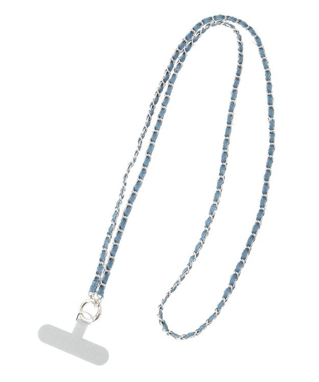 Green Parks ｅｖｅｒｙｗａｌｋ．デニムチェーンスマホショルダー Indigo