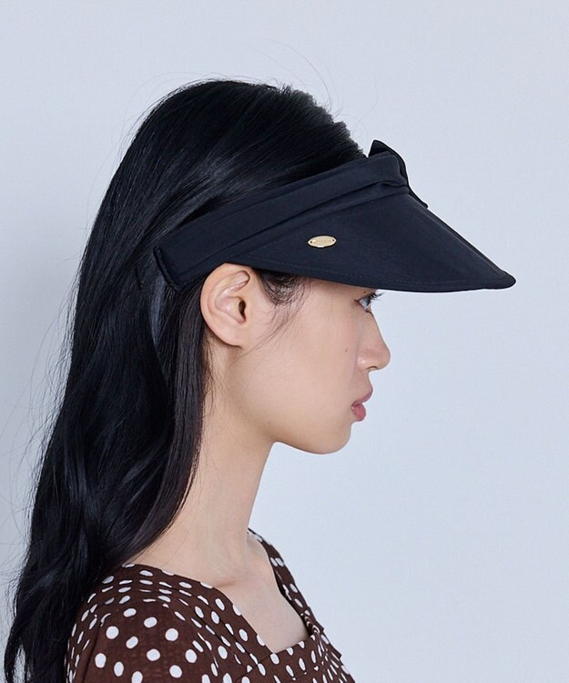 TOCCA RIBBON KNOT 2WAY SUNVISOR サンバイザー＆カチューシャ ブラック系