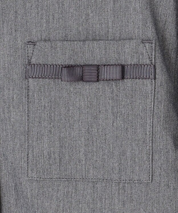 組曲 KIDS 【110-140㎝】リボンポケット ジャケット グレー