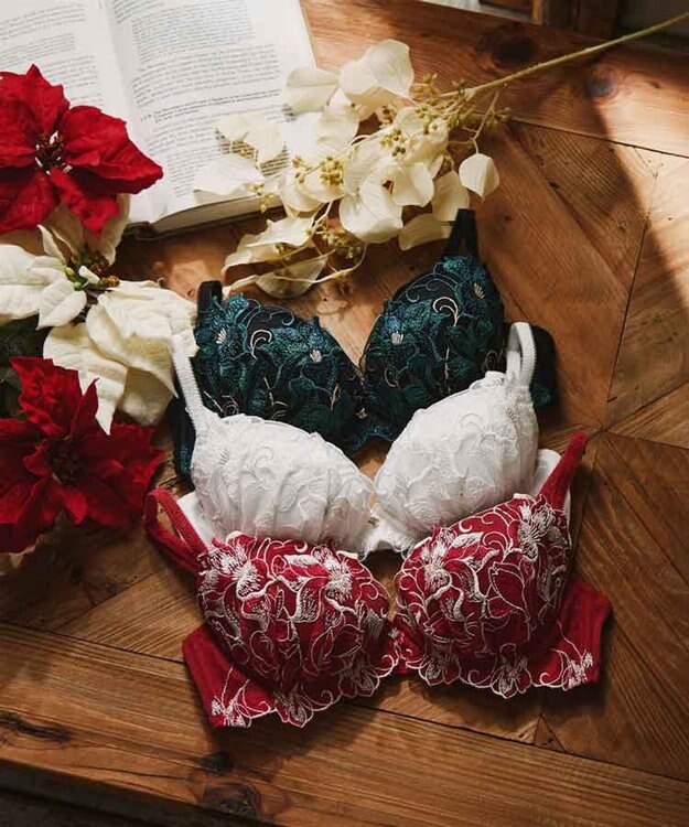 San-ai Resort（三愛水着楽園） 【エレガントコレクション2311】単品ブラHIカップ  【northerly】 グリーン