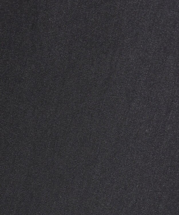 ANY SIS 【2WAY】フロントジップタイト スカート シャンブレーブラック