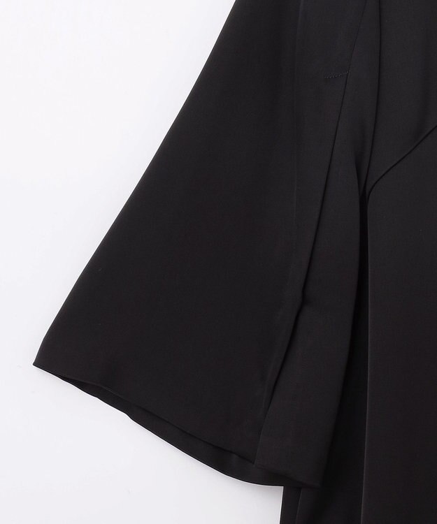 GRACE CONTINENTAL サテンオールインワン ブラック