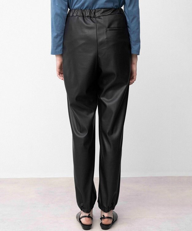 NAVE 【Nave】ヴィーガンレザー パンツ ブラック系