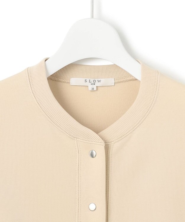 23区 【SLOW/一部店舗限定】ライトダンボール カーディガン アイボリー系