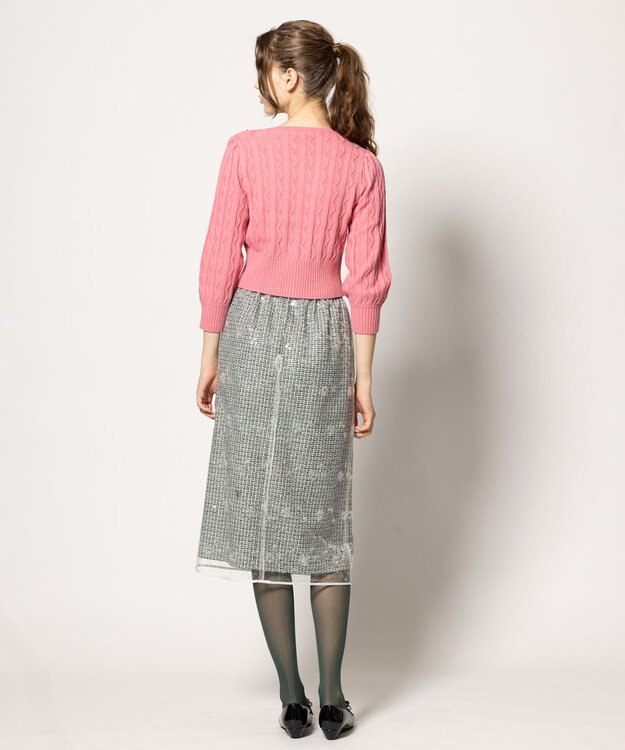 TOCCA ICE BOX CARDIGAN カーディガン ピンク系