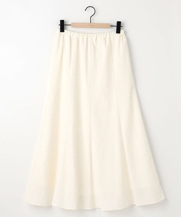 SHARE PARK LADIES サッカーフレアスカート ホワイト系