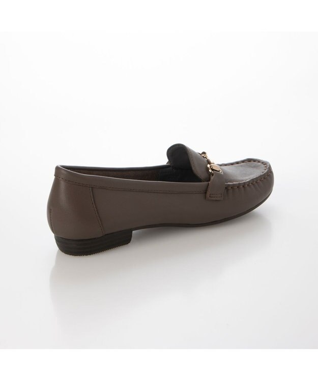 ing <ing>【３E】【サスティナブル】ビット付きモカシューズ ダークオーク