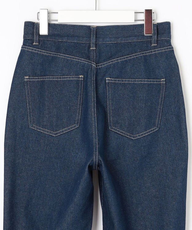 Feroux ランダムパールデニム パンツ ネイビー系