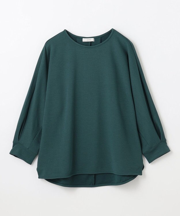 ANY L 【洗濯機可】かのこドルマンプルオーバー ターコイズ