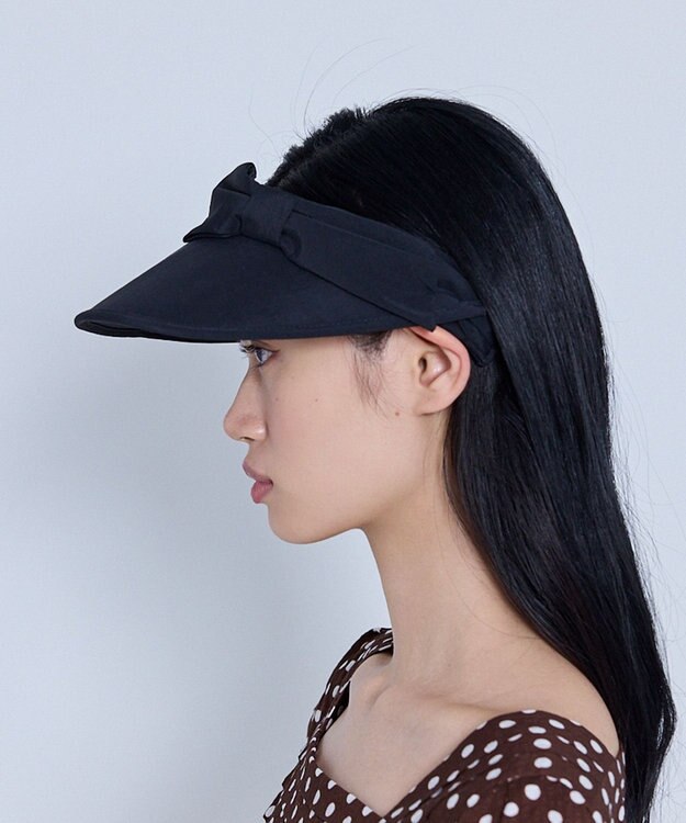 TOCCA RIBBON KNOT 2WAY SUNVISOR サンバイザー＆カチューシャ ブラック系