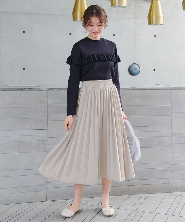 Tiaclasse 【安田美沙子さん/小倉優子さん着用】捻りデザインパンプス アイボリー