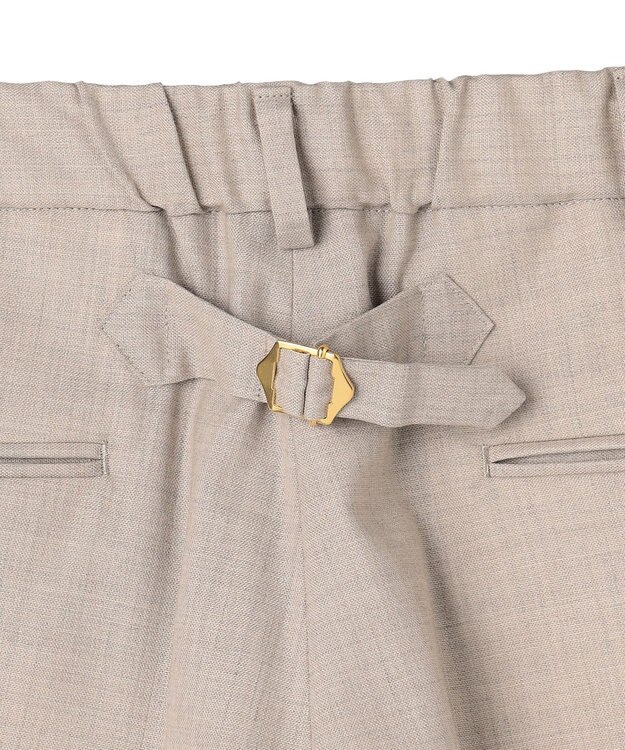 J.PRESS MEN 【J.PRESS ORIGINALS】Hight Twist Hopsack Spindle New Piped Stem Slacks / Japan Made ベージュ系