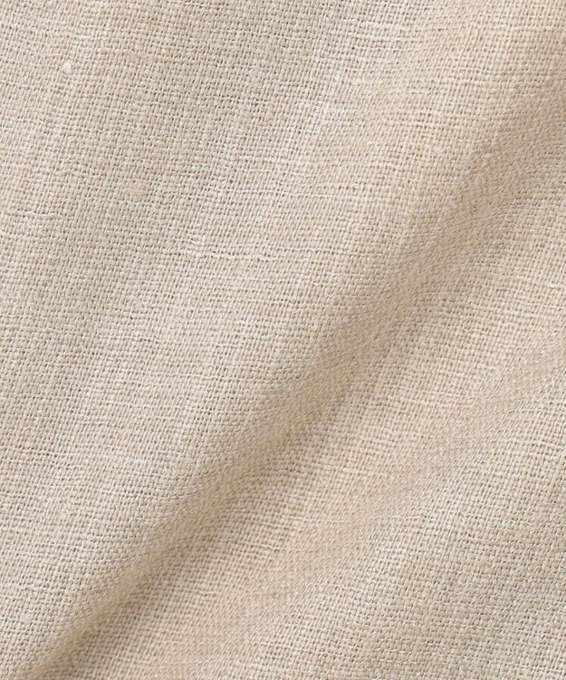 23区 L 【洗える】トリアセスラブストレッチ ワンピース ベージュ系