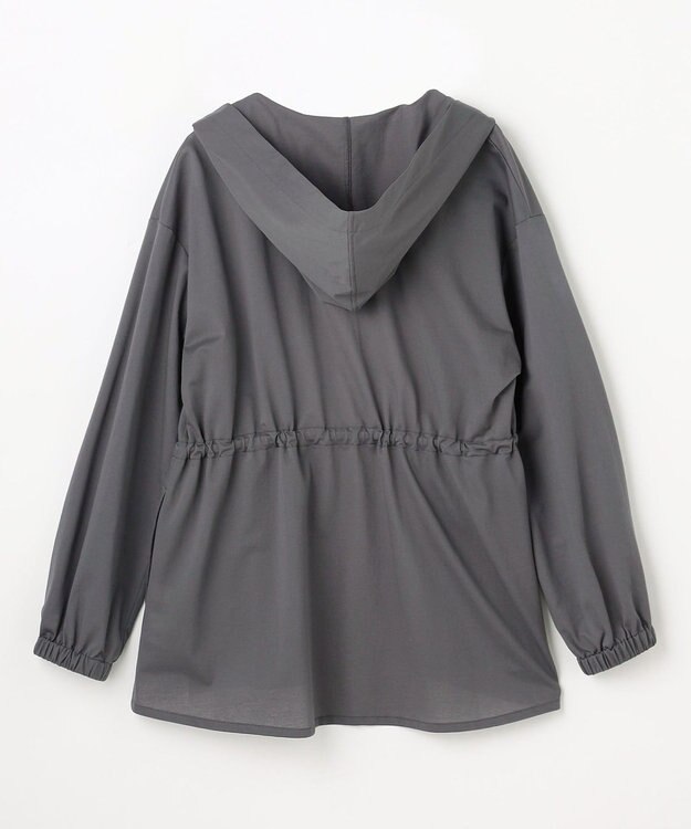 ANY L ドライフーディーカーディガン スレート