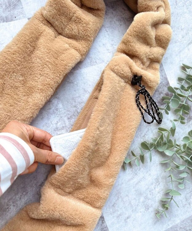 ROOTOTE 1275【マフラー＆サコッシュ】SC.マフ・ルー.アニマル-A 01：クマ