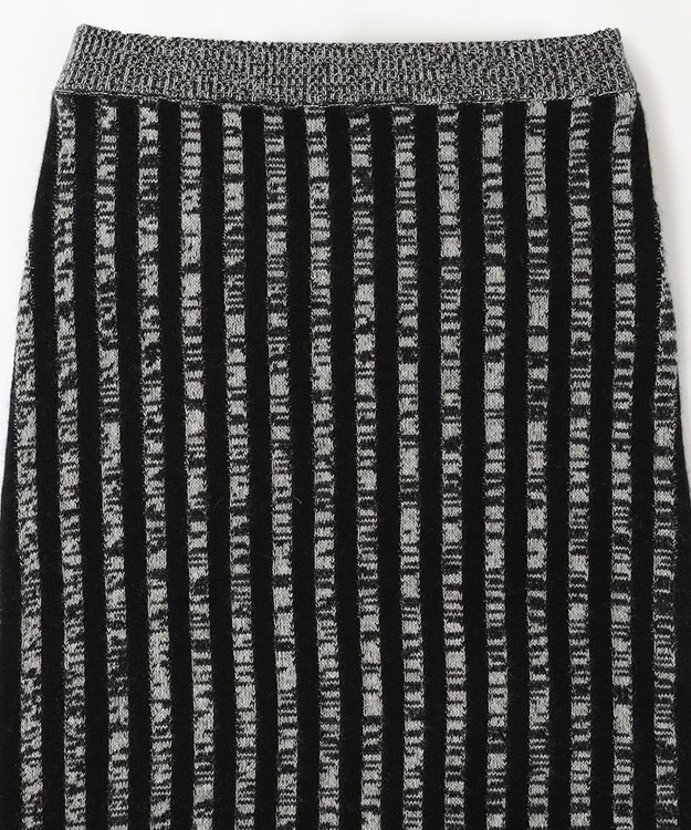 JOSEPH ストライプアニメーション　スカート Ivory Combo