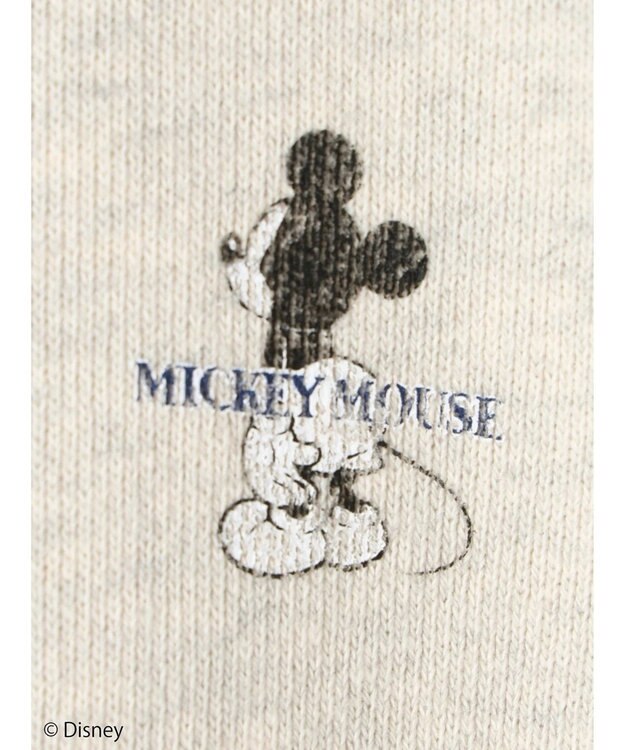 CRAFT STANDARD BOUTIQUE 【Ｄｉｓｎｅｙ】Ｈａｌｆ　Ｚｉｐ　Ｓｗｅａｔ Oatmeal