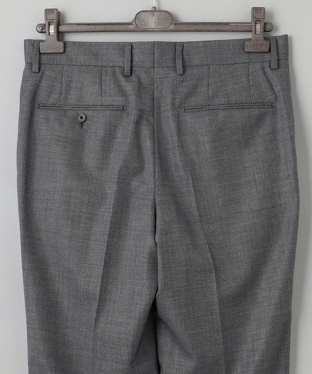 GOTAIRIKU 横に伸びる【TasmaniaWool/タマニアウール】ストレッチ スーツ（グレー） ライトグレー系8