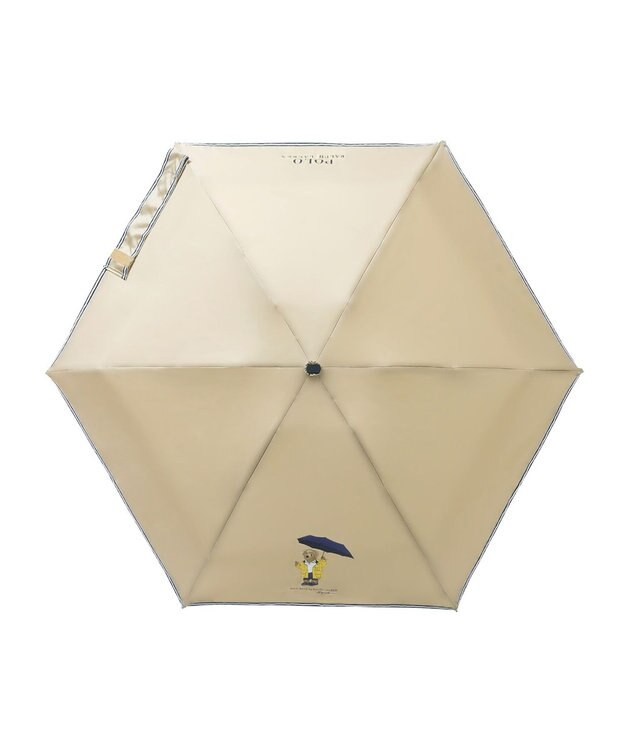 MOONBAT 【ポロベア/コンパクトミニ】POLO RALPH LAUREN（ポロ ラルフローレン） ツイル無地×レインベア ベージュ