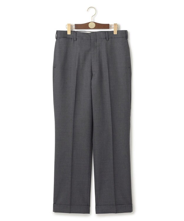 J.PRESS MEN 【J.PRESS ORIGINALS】PEPPIN MERINO TROPICAL PIPED STEM TROUSERS / JAPAN MADE グレー系