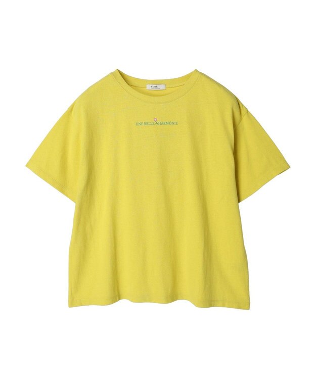 earth music&ecology ＵＮＥ　ＢＥＬＬＥ　ＨＡＲＭＯＮＩＥ　Ｔシャツ Yellow